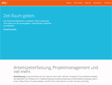 Tablet Screenshot of myjoli.de